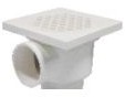 UPVC 90°SIDE EXIT SNOW FLAKE FLOOR DRAIN（LESSO） — source price-list illustration