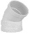 UPVC 45°ELBOW — source price-list illustration