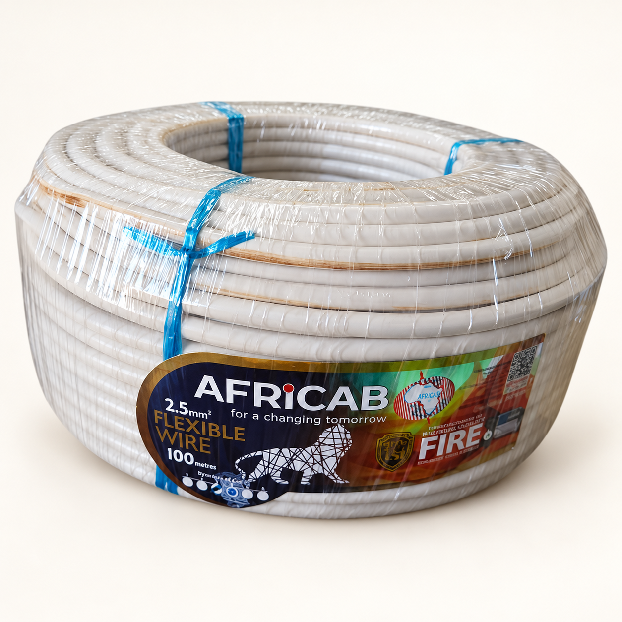 Africab Flexible Wire 2.5 sq.mm x 4 core — picha ya katalogi