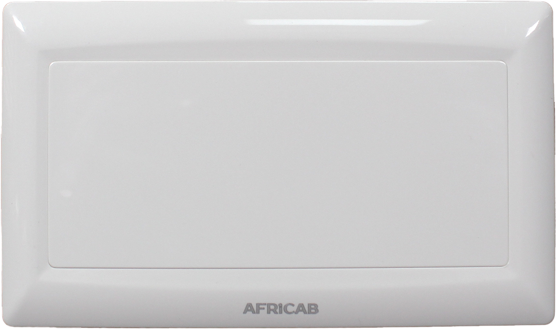 Africab La Series Blank Plate 3X6 La2302