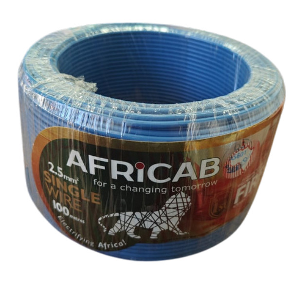 Africab Single Wire 2.5sq.mm Blue — picha rasmi