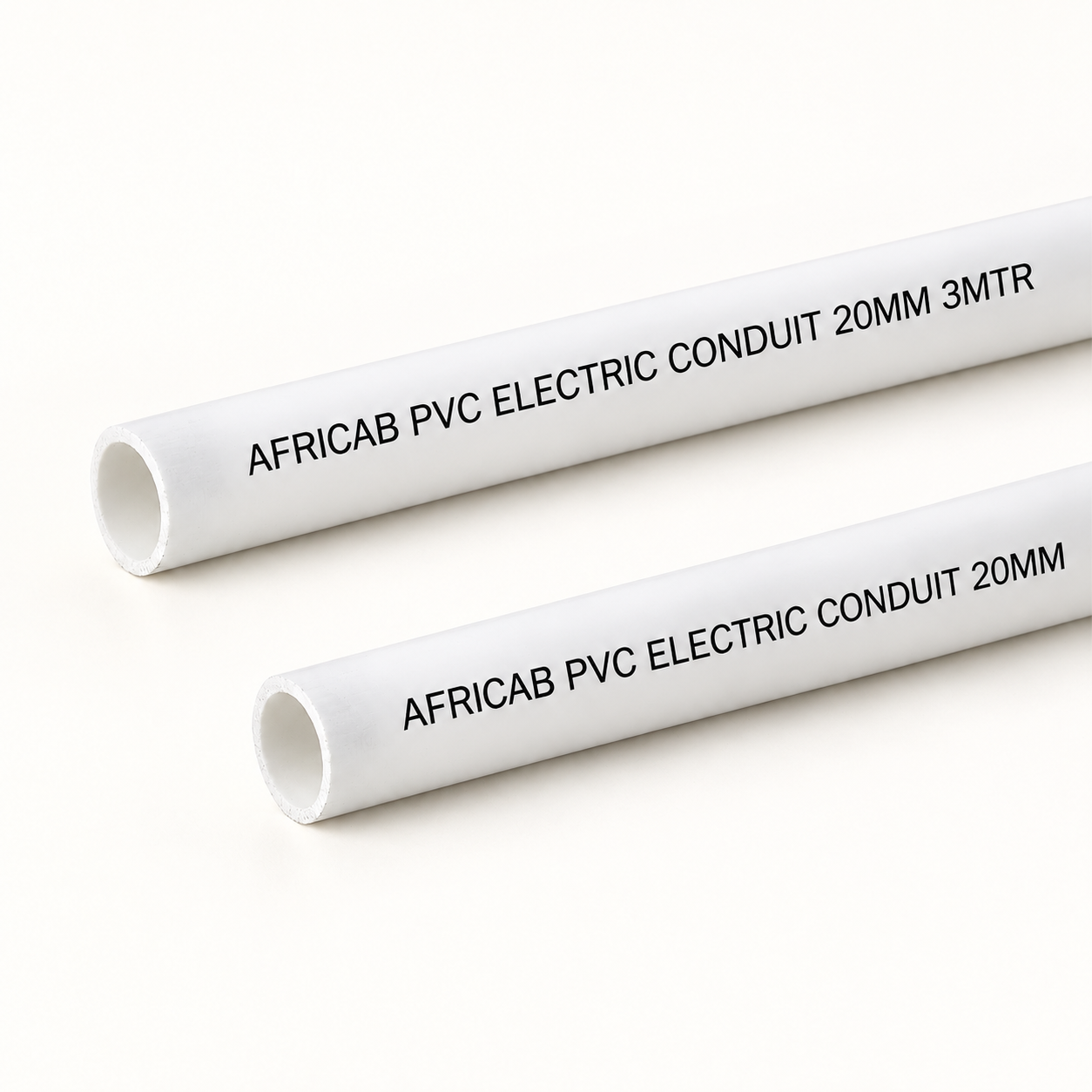 Africab Conduit Pipe White 20mm — picha ya katalogi