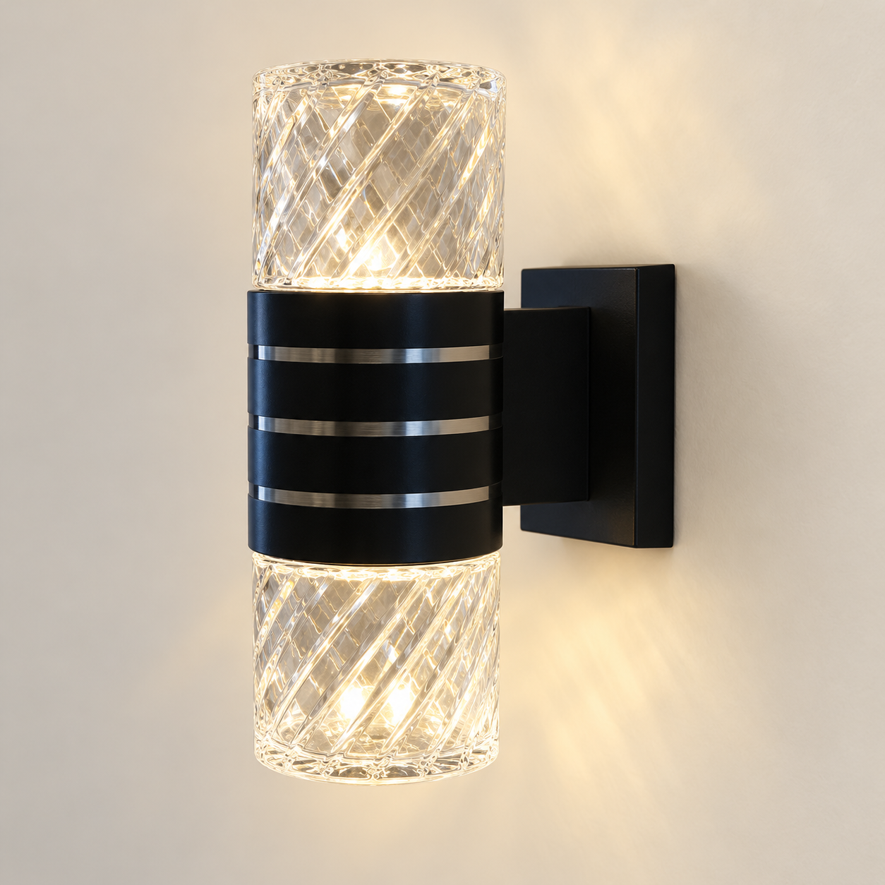 Be Lighting B027/2-BK-E27 Wall Light — catalogue illustration
