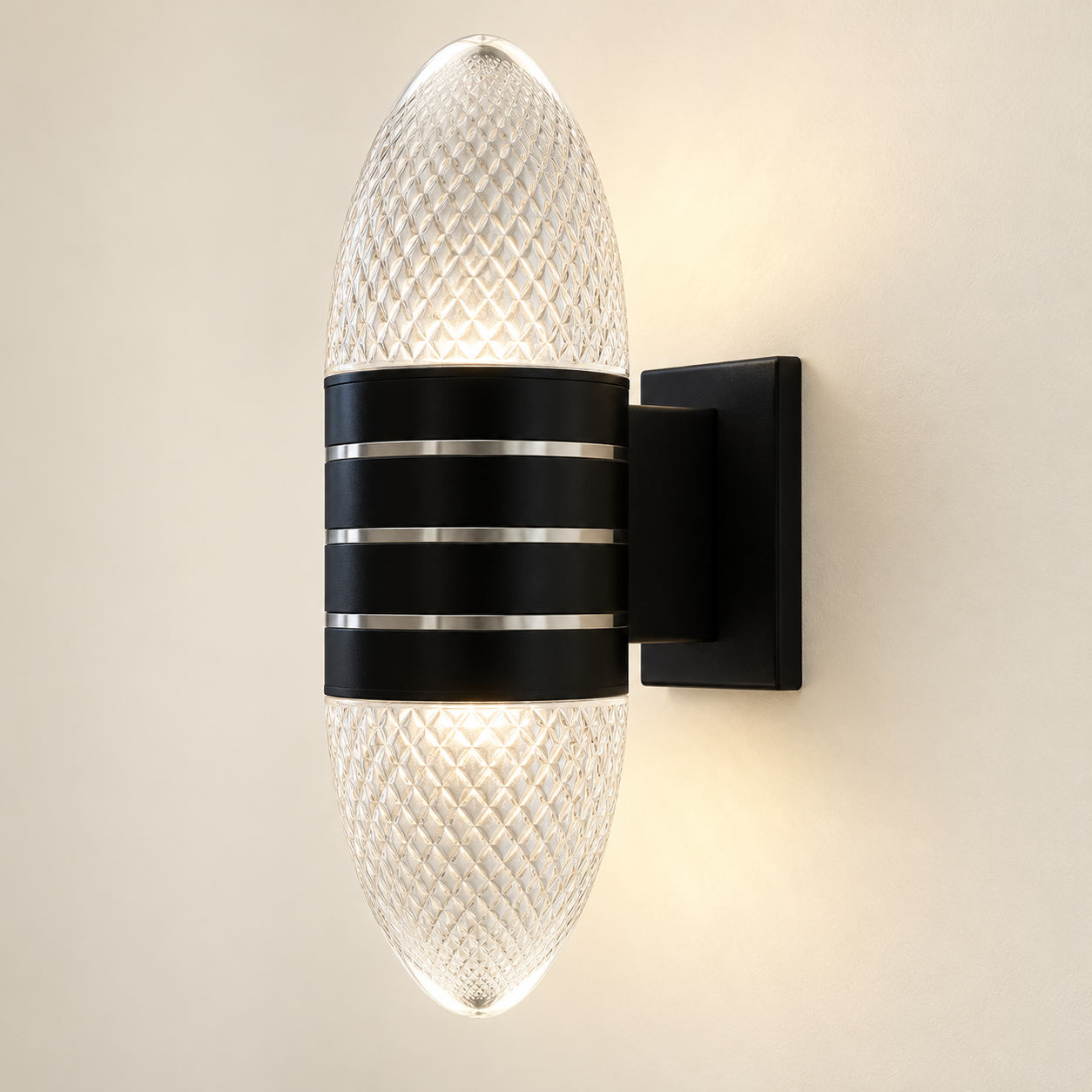 Be Lighting B032/2-BK-E27 Wall Light — catalogue illustration