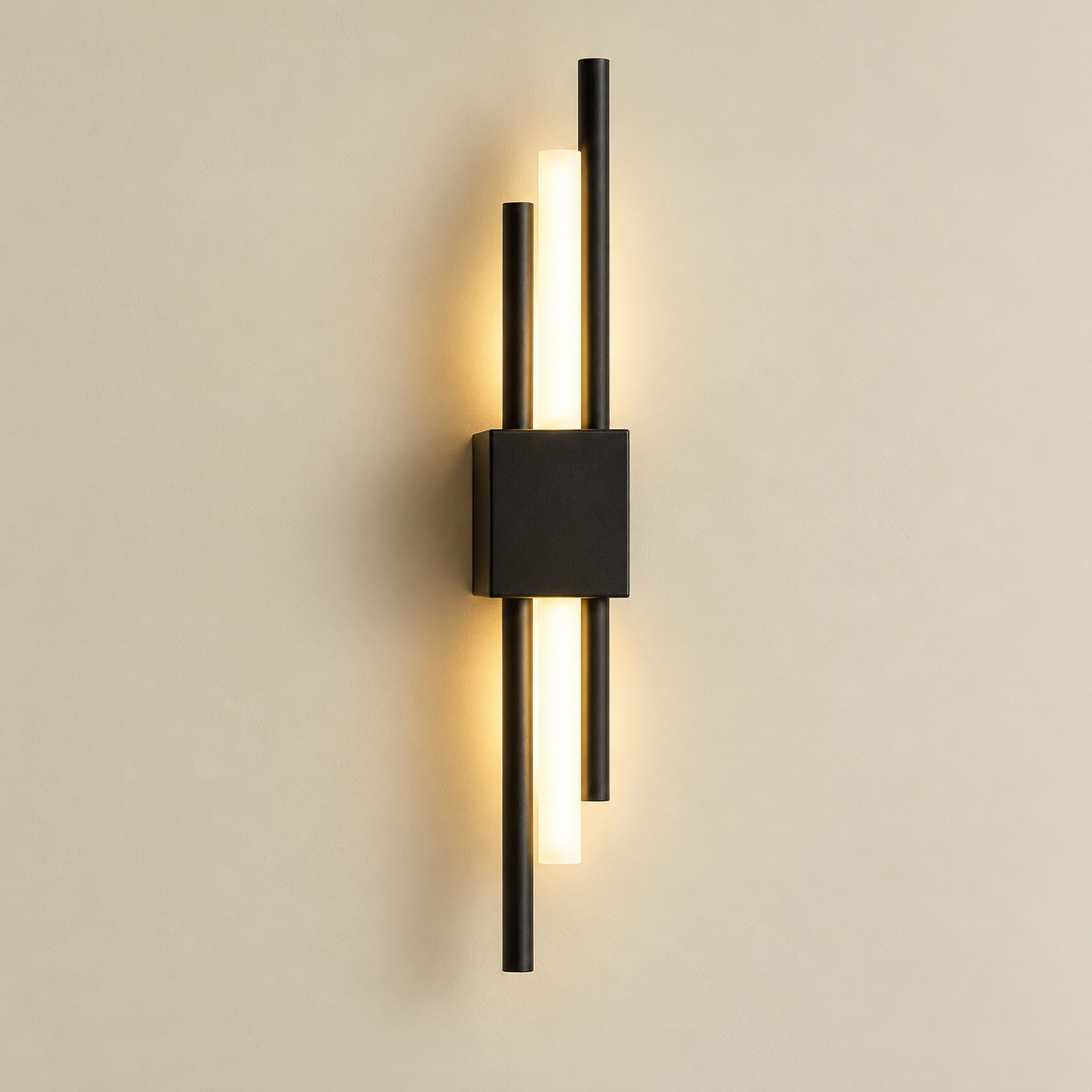 Be Lighting 7019/1 BK Wall Light