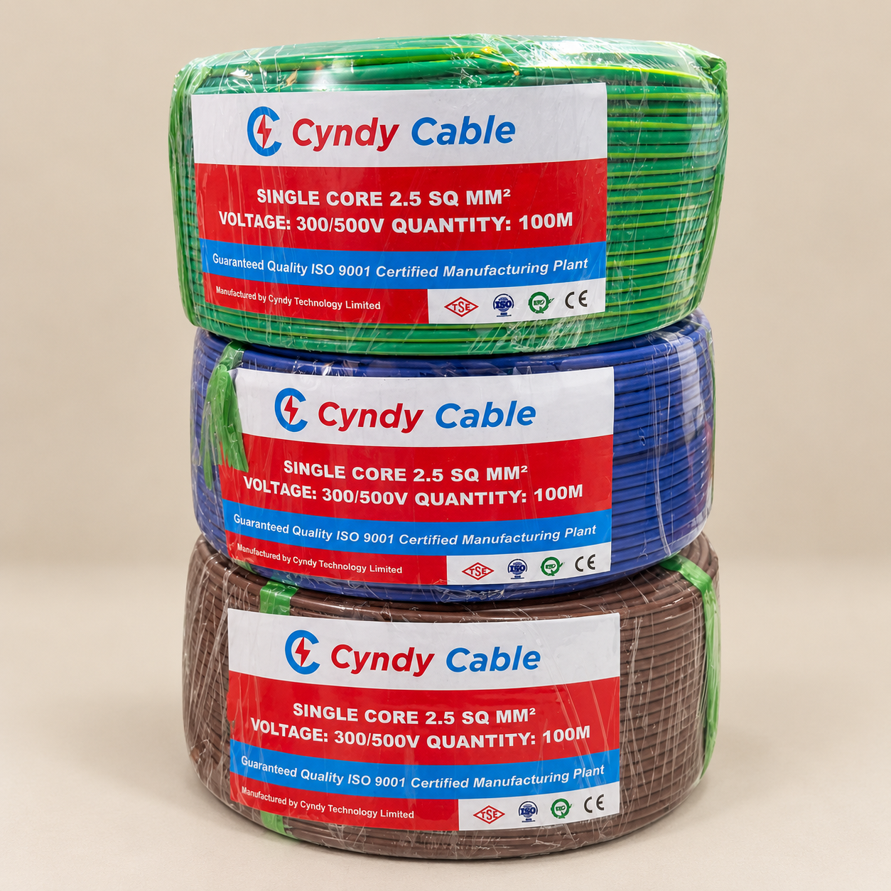 CWdy — roll za kebo single core — picha ya katalogi