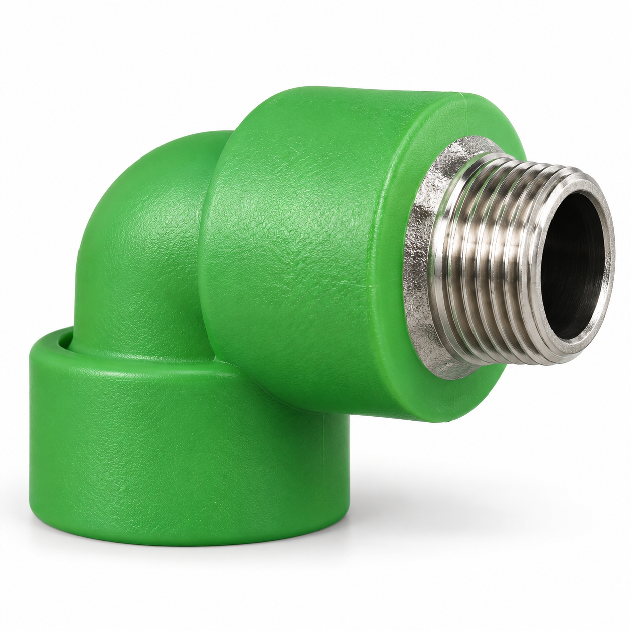 Green PPR Male Thread Elbow — illustrative family image